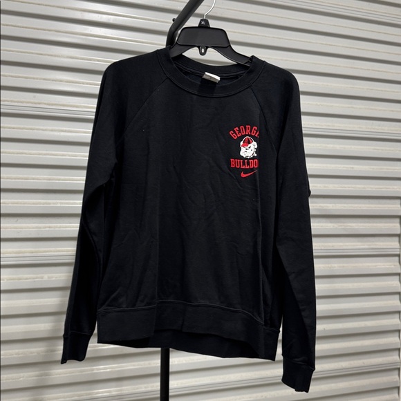 Nike Jackets & Blazers - Nike Black Georgia Bulldogs Crewneck